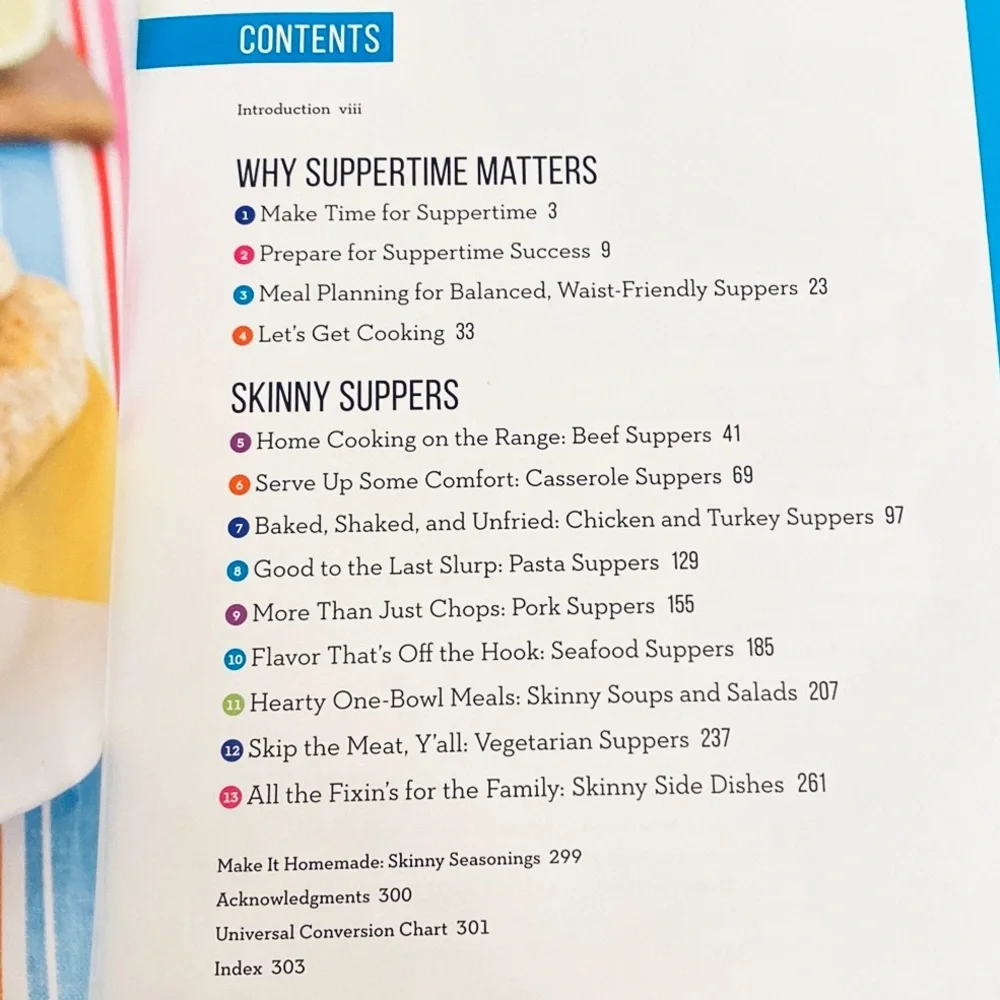 Brooke Griffin Skinny Suppers 125 Lightened-Up Healthy Meals Hardcover Cookbook